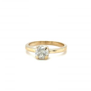 BAGUE EN OR JAUNE AVEC DIAMANTS - RNG41108