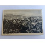 POSTCARD BIELSKO GENERAL VIEW STAMP 1938