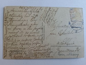 POHLEDNICE KOSTEL BUSKO ZDRÓJ ZNÁMKA 1929