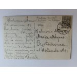 POSTCARD CHODZIEŻ SANATORIUM, STAMP, STAMP 1934