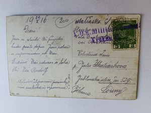 POCZTÓWKA TARNÓW OGÓLNY WIDOK, ZNACZEK 1916 R