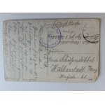 POCZTÓWKA BYDGOSZCZ BROMBERG, SZKOŁA, 1917 R