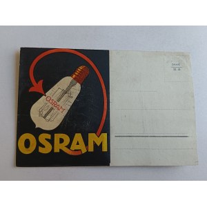 POCZTÓWKA ŻARÓWKA FIRMY OSRAM
