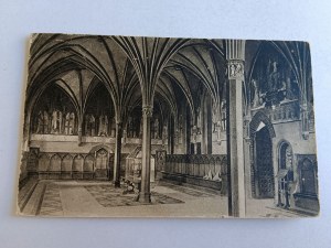 POSTCARD MALBORK MARIENBURG CASTLE, STAMP, STAMP 1925