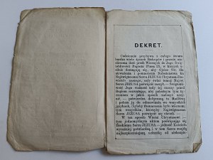 ACT OF CONSECRATION TO THE MOST HOLY HEART OF JESUS KRAKOW 1875