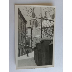 ZDJĘCIE DUSZNIKI, ZIMA, FOT FRYDRYCHOWSKI 1956 R