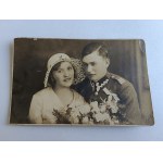 PHOTO KIELCE, BRIDE AND GROOM, 1935