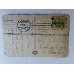 LVIV POSTCARD GENERAL VIEW, LEMBERG, STAMP, STAMP, 1923