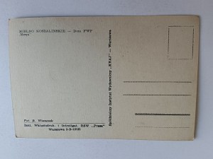 CARTE POSTALE MIELNO KOSZALIŃSKIE HOUSE FWP SEAGULL FOT WIONCZEK