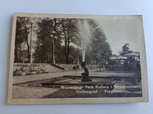 POCZTÓWKA KATOWICE STALINOGRÓD WOJEWÓDZKI PARK KULTURY I WYPOCZYNKU