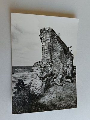 POSTCARD TRZĘSACZ RUINS OF GOTHIC CHURCH
