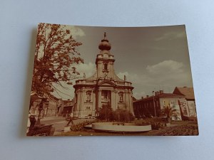 POSTCARD WADOWICE MARKET, CHURCH
