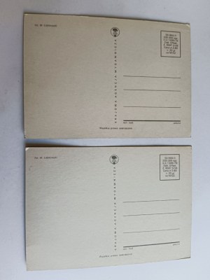 SET OF 2 POSTCARDS CHILDREN, CHILD, APPLE, STRAWBERRY, FOT LEBKOWSKI