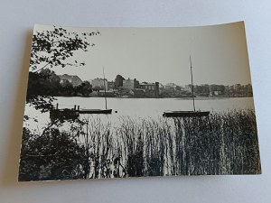 CARTE POSTALE PRL SĘPÓLNO KRAJEŃSKIE LAC ET PARTIE DE LA VILLE