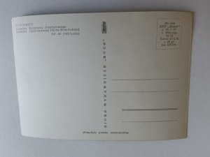 CARTE POSTALE PRL PODDĘBICE COUNTY COMMITTEE HEADQUARTERS PZPR