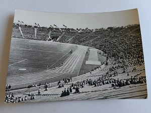 CARTE POSTALE PRL STADE DE CHORZÓW