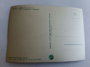 CARTE POSTALE PRL TUCHOLA SIEGE DU PRESIDIUM DU PRN