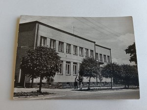 CARTE POSTALE PRL HRUBIESZÓW SIÈGE DU PRÉSIDIUM DU PRN