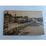 POSTCARD HAMBURG GERMANY STAMP STAMP