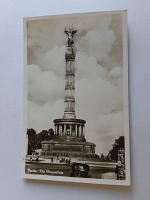 POHLEDNICE BERLÍN NĚMECKO PAMÁTNÍK STARÁ AUTA