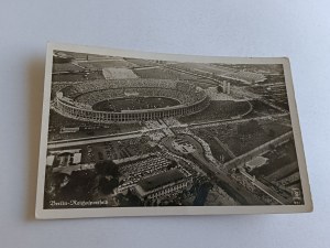 POHLEDNICE BERLÍNSKÝ STADION POŠTOVNÍ ZNÁMKA