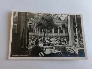 POHLEDNICE KARLSBAD IM POSTHOF