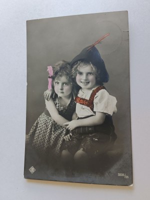 CARTE POSTALE D'ART POUR ENFANTS