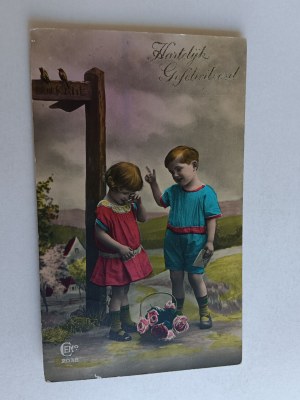 CARTE POSTALE D'ART POUR ENFANTS