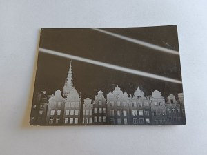 POSTCARD PRL GDANSK BY NIGHT