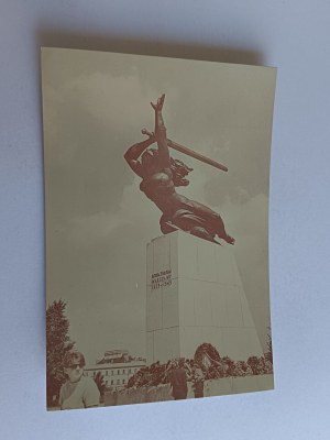 POCZTÓWKA PRL WARSZAWA POMNIK BOHATERÓW WARSZAWY