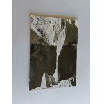POSTCARD PRL SWIETOKRZYSKIE MOUNTAINS CAVE RAJ HARP IN SCRAP CHAMBER, STAMP CAVE RAJ