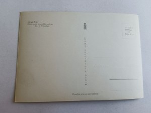 POHLEDNICE PRL KRAKÓW DOMY NA NÁMĚSTÍ MARIACKI