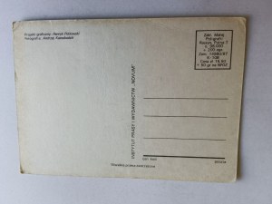CARTE POSTALE PAPE JAN PAWEŁ II 1987, TIMBRE