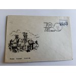 ENVELOPE, BOBREK MINE STAMP