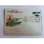 ENVELOPE, STAMP LUDOWE WOJSKO POLSKIE STUDZIANKI
