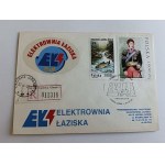 ENVELOPE, STAMP POWER PLANT ŁAZISKA, ŁAZISKA GÓRNE