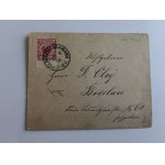 ENVELOPE WROCŁAW BRESLAU STAMP POLNISCH KRAWARN 1898, STAMP