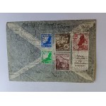 GRAPH ZEPPELIN ENVELOPE, STAMP, STAMP, STAMP BUENOS AIRES, FLORIDA 1938