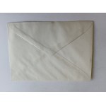 ENVELOPE WOLF CANIS LUPUS, STAMP, PANDA WWF STAMP