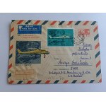 ENVELOPE STAMP HELICOPTER HELICOPTER
