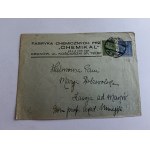 ENVELOPE KRAKOW CHEMIKAL FACTORY, STAMP