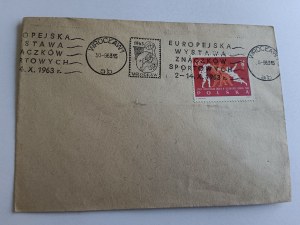 ENVELOPE WROCLAW STAMP STAMP EXHIBITION STAMPS