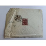 ENVELOPE KRAKOW, STAMP ZAMBRÓW 1932, STAMP