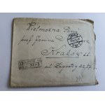 ENVELOPE KRAKOW, STAMP LVIV 1931