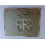 ENVELOPE KRAKOW, STAMP HAJDUKI WIELKIE 1927, STAMP