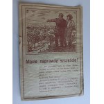 ADVERTISING FLYER ORCHARD TAR AND OTHERS, GARNUSZEWSKI WARSAW MIROWSKIE FAIR HALLS