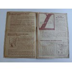 ADVERTISING FLYER ORCHARD TAR AND OTHERS, GARNUSZEWSKI WARSAW MIROWSKIE FAIR HALLS