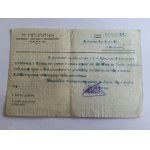 PREPAID PIMO OF THE COMMISSION HOUSE H. HEUMANN KRAKOW 1917 YEAR SENT TO RZESZÓW