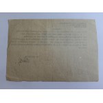 CERTIFICATE COURT PRZEMYŚL GENERAL GUBERNIA 1943 YEAR UKRAINIAN LANGUAGE, STAMP