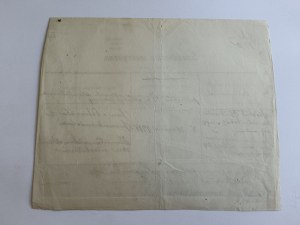 METRIC WEDDING CERTIFICATE MOSCOW 1918, ISSUED 1920, STAMPS SIGNATURE